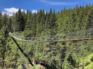 Black Prince Hike And Blackshale Suspension Bridge In Kananaskis